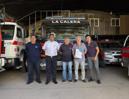 Nuevo convenio entre ITV y Bomberos Voluntarios de La Calera